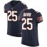 Nike Chicago Bears #25 Mike Davis Navy Blue Team Color Mens Stitched NFL Vapor Untouchable Elite Jersey
