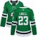 Adidas Dallas Stars #23 Esa Lindell Green Home Authentic Womens Stitched NHL Jersey