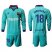 Barcelona #18 Jordi Alba Third Long Sleeves Soccer Club Jersey