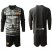 Barcelona Blank Black Goalkeeper Long Sleeves Soccer Club Jersey