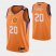 Phoenix Phoenix Suns #20 Dario Saric Mens 2021 NBA Finals Bound Statement Edition NBA Jersey Orange Mens