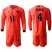 Paris Saint-Germain #4 Kehrer Red Jordan Long Sleeves Soccer Club Jersey