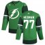 Tampa Bay Lightning #77 Victor Hedman Mens Adidas 2020 St. Patricks Day Stitched NHL Jersey Green