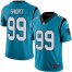 Nike Carolina Panthers #99 Kawann Short Blue Alternate Youth Stitched NFL Vapor Untouchable Limited Jersey