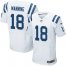Nike Indianapolis Colts #18 Peyton Manning White Mens Stitched NFL Elite Jersey
