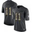 Nike Atlanta Falcons #11 Julio Jones Black Mens Stitched NFL Limited 2016 Salute To Service Jersey