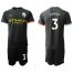 Manchester City #3 Danilo Away Soccer Club Jersey
