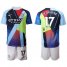 Manchester City #17 De Bruyne Nike Cooperation 6th Anniversary Celebration Soccer Club Jersey