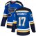 Adidas St. Louis Blues #17 Jaden Schwartz Blue Home Authentic Stanley Cup Champions Stitched NHL Jersey