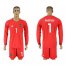 Russia Red Goalkeeper 2018 FIFA World Cup Long Sleeve Soccer Jersey