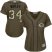Cincinnati Reds #34 Homer Bailey Green Salute to Service Womens Stitched MLB Jersey