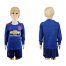 Manchester United Blank Away Long Sleeves Kid Soccer Club Jersey