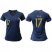Womens France #17 Digne Home Soccer Country Jersey