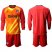 Atletico Madrid Blank Red Goalkeeper Long Sleeves Soccer Club Jersey