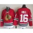 Chicago Blackhawks #16 Bobby Hull Red CCM Throwback Stitched NHL Jersey