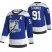 Tampa Bay Tampa Bay Lightning #91 Steven Stamkos Blue Mens Adidas 2022 Stanley Cup Final Patch Reverse Retro Alternate NHL Jersey Mens