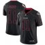 Nike Atlanta Falcons #11 Julio Jones Lights Out Black Mens Stitched NFL Limited Rush Jersey