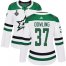 Adidas Dallas Stars #37 Justin Dowling White Road Authentic Womens 2020 Stanley Cup Final Stitched NHL Jersey