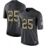 Nike Buffalo Bills #25 LeSean McCoy Black Mens Stitched NFL Limited 2016 Salute To Service Jersey