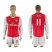 Arsenal #11 Ozil Red Home Long Sleeves Soccer Club Jersey