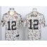 Nike New England Patriots #12 Tom Brady Camo USMC Mens Stitched NFL Elite Jersey