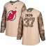 Adidas New Jersey Devils #37 Pavel Zacha Camo Authentic 2017 Veterans Day Stitched NHL Jersey