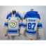 Pittsburgh Penguins #87 Sidney Crosby Cream Sawyer Hooded Sweatshirt Stitched NHL Jersey