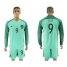 Portugal #9 Eser Away Long Sleeves Soccer Country Jersey