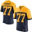 Nike Green Bay Packers #77 Billy Turner Navy Blue Alternate Mens Stitched NFL New Elite Jersey