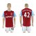 West Ham United #42 Samuelsen Home Soccer Club Jersey