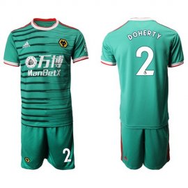 Wolves #2 Doherty Third Soccer Club Jersey