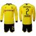 Dortmund #2 Zagadou Home Long Sleeves Soccer Club Jersey