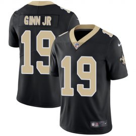 Nike New Orleans Saints #19 Ted Ginn Jr Black Team Color Youth Stitched NFL Vapor Untouchable Limited Jersey
