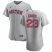 Boston Red Sox #23 Michael Chavis Mens Nike Gray Road 2020 Authentic Team MLB Jersey