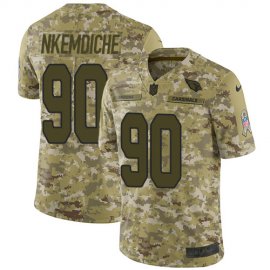 Nike Arizona Cardinals #90 Robert Nkemdiche Camo Mens Stitched NFL Limited 2018 Salute to Service Jersey