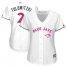 Toronto Blue Jays #2 Troy Tulowitzki White Mothers Day Cool Base Womens Stitched MLB Jersey