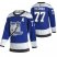 Tampa Bay Lightning #77 Victor Hedman Blue Mens Adidas 2020-21 Reverse Retro Alternate NHL Jersey