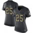 Nike Buffalo Bills #25 LeSean McCoy Black Womens Stitched NFL Limited 2016 Salute to Service Jersey