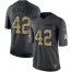 Nike Detroit Lions #42 Devon Kennard Black Mens Stitched NFL Limited 2016 Salute To Service Jersey