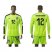 Italy #12 Donna Rumma Shiny Green Long Sleeves Goalkeeper Soccer Country Jersey