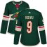 Adidas Minnesota Wild #9 Mikko Koivu Green Home Authentic Womens Stitched NHL Jersey