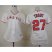 Los Angeles Angels #27 Mike Trout White Home Womens Stitched MLB Jersey