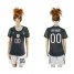 Womens Germany Personalized Away Soccer Country Jersey