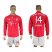 Bayern Munchen #14 Alonso Home Long Sleeves Soccer Club Jersey