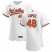 Baltimore Orioles #48 Jorge Lopez Mens Nike White Home 2020 Authentic Player MLB Jersey