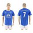 Everton #7 Mcgeady Home Soccer Club Jersey