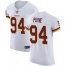 Nike Washington Football Team #94 DaRon Payne White Mens Stitched NFL Vapor Untouchable Elite Jersey