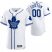 Toronto Maple Leafs Custom Mens 2020 NHL x MLB Crossover Edition Baseball Jersey White