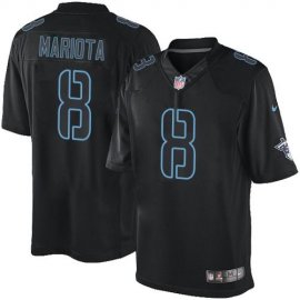 Nike Tennessee Titans #8 Marcus Mariota Black Mens Stitched NFL Impact Limited Jersey