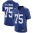 Nike New York Giants #75 Cameron Fleming Royal Blue Team Color Mens Stitched NFL Vapor Untouchable Limited Jersey